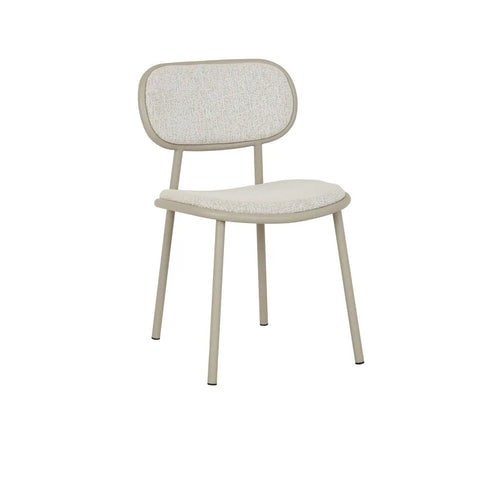 Pebble Dining Chair Frosted Beige