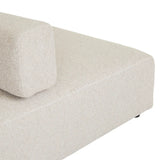 Madrid Edge Left Chaise Set Stone Tweed
