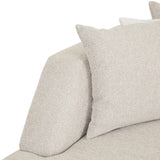 Madrid Edge Left Chaise Set Stone Tweed