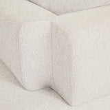 Madrid Edge Left Chaise Set Stone Tweed
