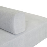 Madrid Edge Left Chaise Set Pearl Blue