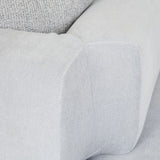 Madrid Edge Right Chaise Set Pearl Blue