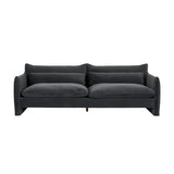 Sidney Peak Three Seater Sofa Nocturne Velvet