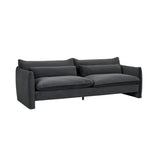 Sidney Peak Three Seater Sofa Nocturne Velvet