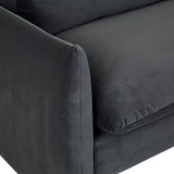 Sidney Peak Three Seater Sofa Nocturne Velvet