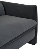 Sidney Peak Three Seater Sofa Nocturne Velvet