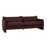 Sidney Peak Three Seater Sofa Plum Speckle