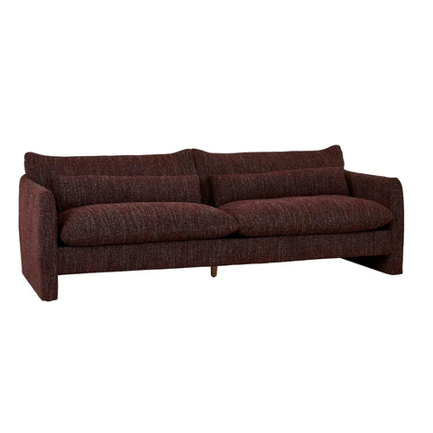 Sidney Peak Three Seater Sofa Plum Speckle
