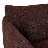 Sidney Peak Three Seater Sofa Plum Speckle