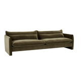 Sidney Peak Four Seater Sofa Caper Velvet