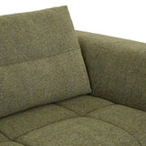 Sidney Tullio Four Seater Sofa Leek Green