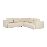 Sidney Tullio Two Seater Right Arm Sofa Natural Speckle