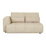 Sidney Tullio Two Seater Left Arm Sofa Natural Speckle