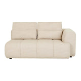 Sidney Tullio Two Seater Right Arm Sofa Natural Speckle