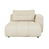Sidney Tullio Right Chaise Sofa Natural Speckle