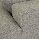 Airlie Slab Four Seater Sofa Brindle Grey