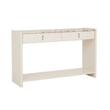 Pearce Marble Console Bone