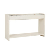 Pearce Marble Console Bone