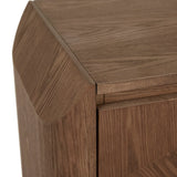 Luna Entertainment Unit Smoked Ash 1800mm