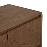 Luna Entertainment Unit Smoked Ash 1800mm