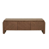 Luna Entertainment Unit Smoked Ash 1385mm