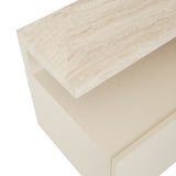 Float Marble Entertainment Unit Shell