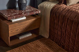 Float Marble Bedside Smoked Ash