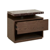 Float Marble Bedside Smoked Ash