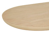 Seb Pedestal Coffee Table Natural