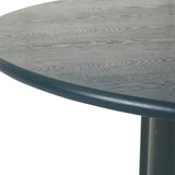 Leon Round Dining Table Six Seater Teal