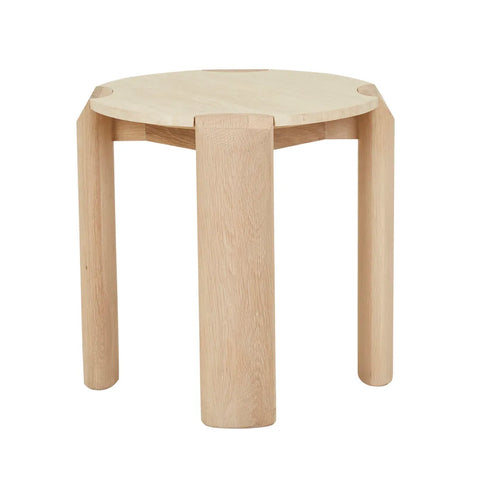 Willa Side Table Natural Travertine