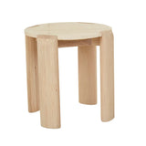 Willa Side Table Natural Travertine