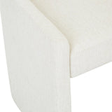 Addison Bench Large Natural White Tweed