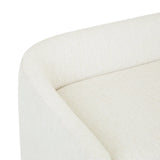 Addison Bench Large Natural White Tweed