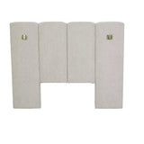 Almos Channel Bedhead Queen Windy Grey