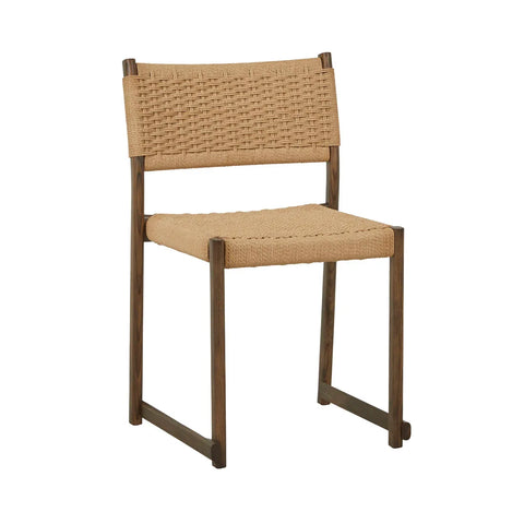 Anton Dining Chair Natural/Chocolate Oak