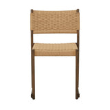 Anton Dining Chair Natural/Chocolate Oak
