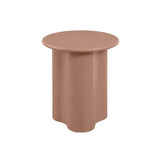 Artie Wave Side Table Washed Terracotta