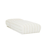Aruba Plush Sunbed Clay Stripe