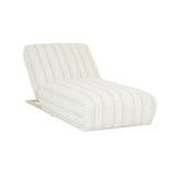 Aruba Plush Sunbed Clay Stripe