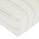 Aruba Plush Sunbed Clay Stripe