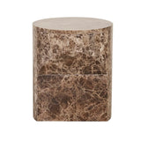 Atlas Pinnacle Side Table Emperador