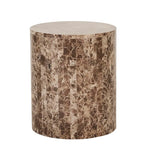 Atlas Pinnacle Side Table Emperador