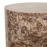 Atlas Pinnacle Side Table Emperador