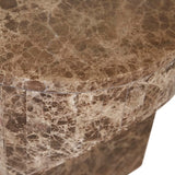 Atlas Pinnacle Side Table Emperador