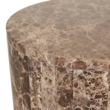 Atlas Pinnacle Side Table Emperador