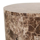Atlas Pinnacle Side Table Emperador