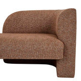 Aubury Day Bed Right Cinnamon Speckle