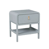 Charles Bedside Dusty Blue