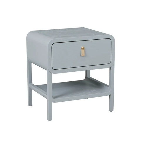 Charles Bedside Dusty Blue